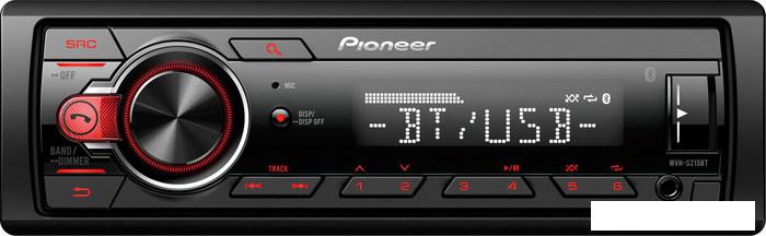 USB-магнитола Pioneer MVH-S215BT - фото