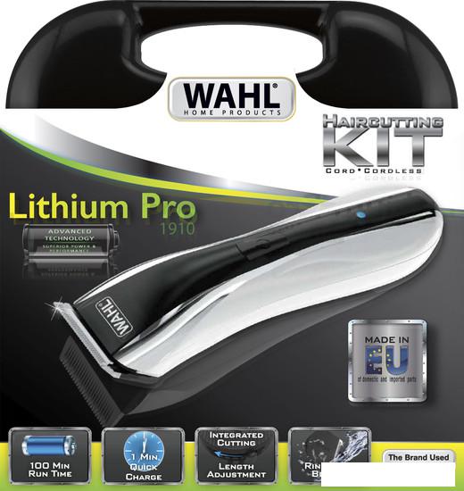 Машинка для стрижки волос Wahl Lithium Pro 1910-0469 - фото