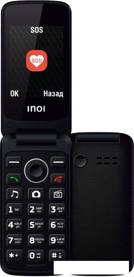 Мобильный телефон Inoi 247B (черный) - фото