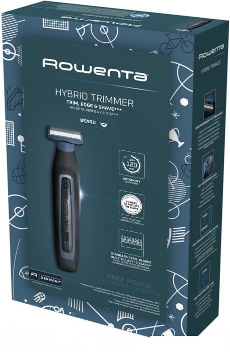 Триммер для бороды и усов Rowenta Sport Forever Sharp TN6011F0 - фото