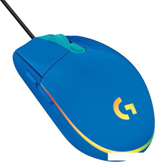 Игровая мышь Logitech G102 Lightsync (синий) - фото