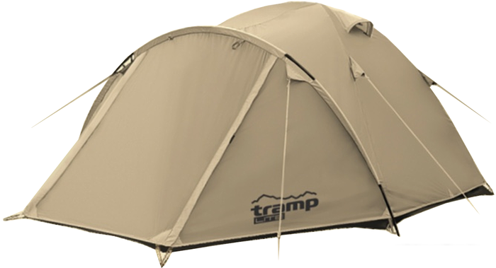 Треккинговая палатка TRAMP Lite Camp 2 (песочный) - фото