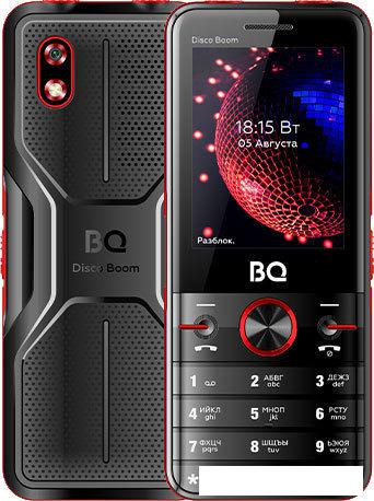 Кнопочный телефон BQ-Mobile BQ-2842 Disco Boom (красный) - фото