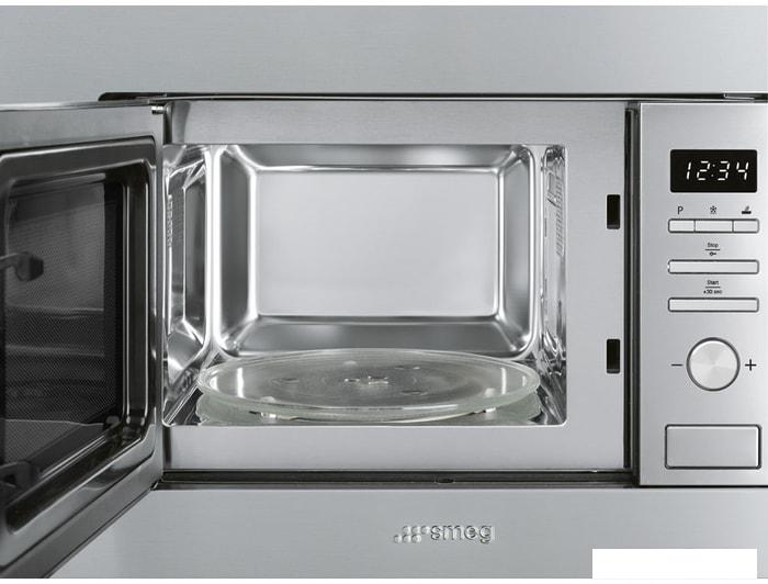 Микроволновая печь Smeg FMI017X - фото