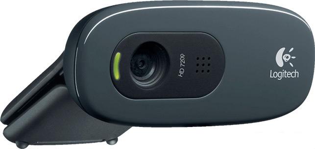 Web камера Logitech HD Webcam C270 черный [960-001063] - фото