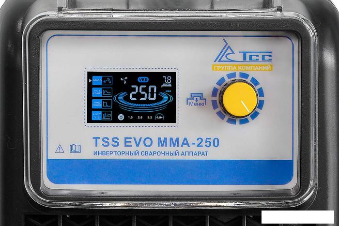 Сварочный инвертор ТСС ТSS EVO MMA-250 035254 - фото