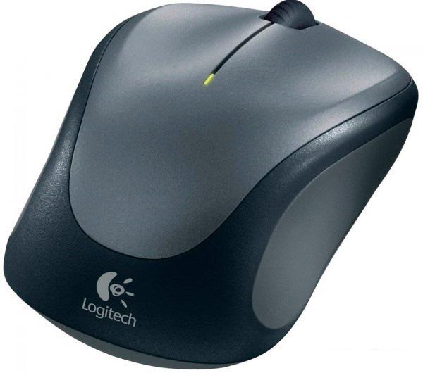 Мышь Logitech M235 Wireless Mouse (серый) [910-002201] - фото