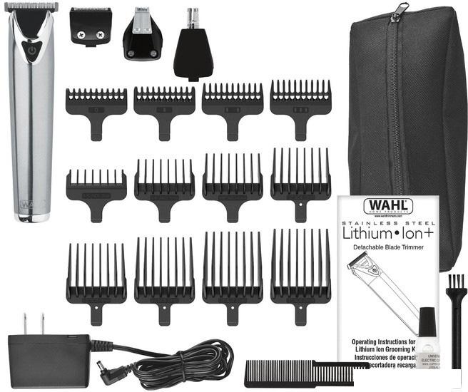 Машинка для стрижки Wahl Trimmer Stainless Steel Li-Ion [9818-116] - фото