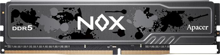 Оперативная память Apacer NOX 16ГБ DDR5 5600 МГц AH5U16G56C522MBAA-1 - фото