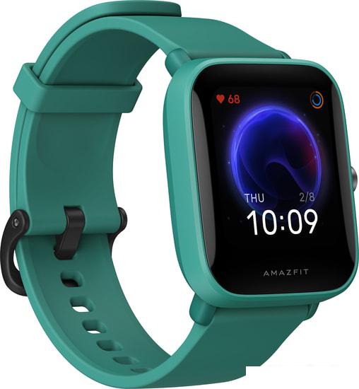 Умные часы Amazfit Bip U Pro (зеленый) - фото