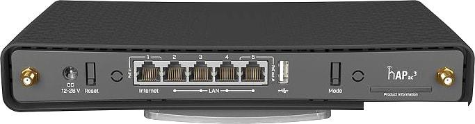 Wi-Fi роутер Mikrotik hAP ac3 RBD53iG-5HacD2HnD - фото