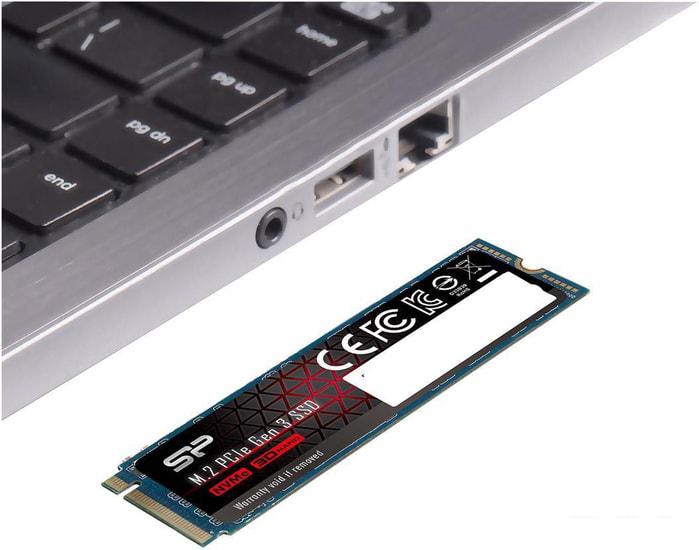 SSD Silicon-Power P34A80 2TB SP002TBP34A80M28 - фото