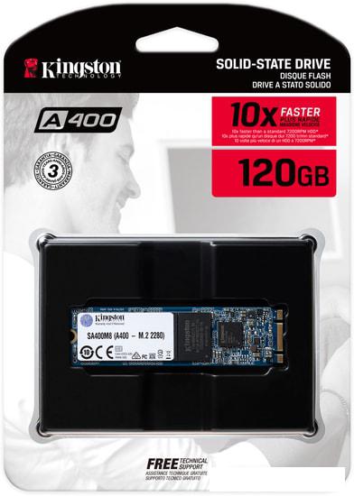 SSD Kingston A400 120GB SA400M8/120G - фото