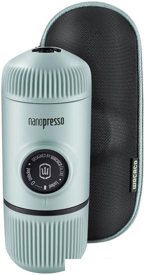 Ручная кофеварка WACACO Nanopresso Arctic Blue + Case - фото