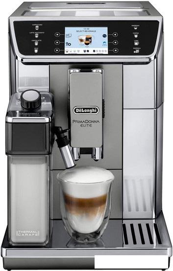 Эспрессо кофемашина DeLonghi PrimaDonna Elite ECAM 650.55.MS - фото