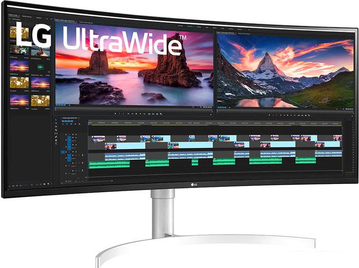 Монитор LG UltraWide 38WN95C-W - фото