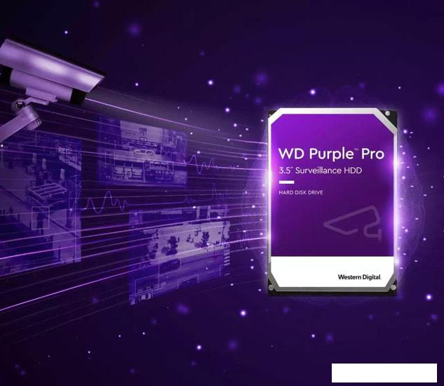 Жесткий диск WD Purple Pro 14TB WD141PURP - фото