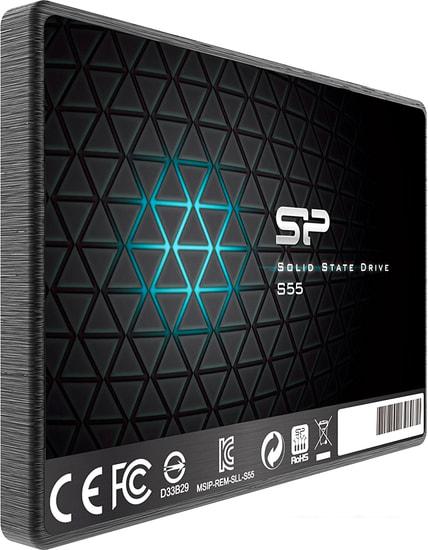 SSD Silicon-Power Slim S55 480GB SP480GBSS3S55S25 - фото