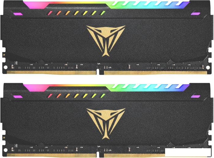 Оперативная память Patriot Viper Steel RGB 2x32GB DDR4 PC4-21300 PVSR464G320C8K - фото