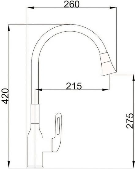 Смеситель Haiba HB73825-3 - фото