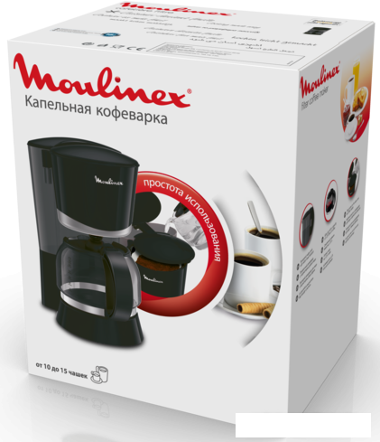 Капельная кофеварка Moulinex FG170819 - фото