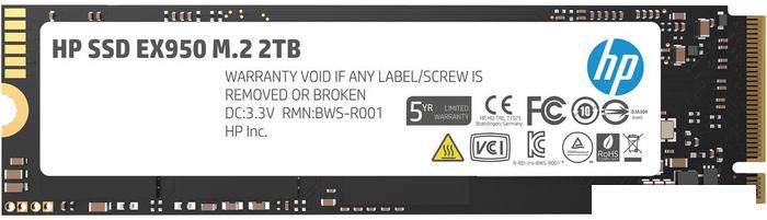 SSD HP EX950 2TB 5MS24AA - фото