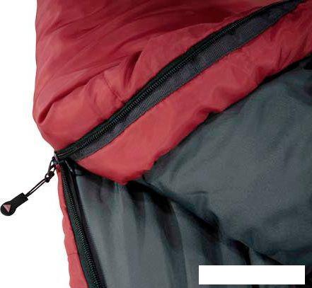 Спальный мешок High Peak TR 300 23061 (правая молния, темно-красный/серый) - фото