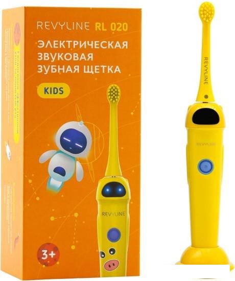 Электрическая зубная щетка Revyline RL 020 Kids (желтый) - фото