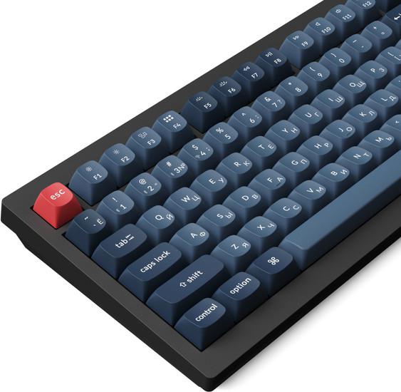 Клавиатура Keychron V1 Max RGB V1M-D3-RU (Gateron Jupiter Brown) - фото