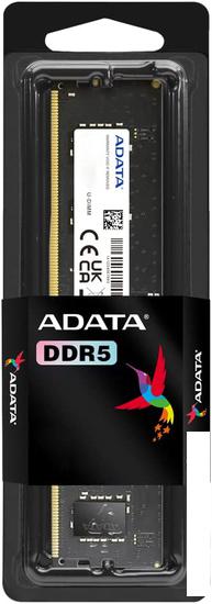 Оперативная память A-Data 8ГБ DDR5 4800 МГц AD5U48008G-S - фото