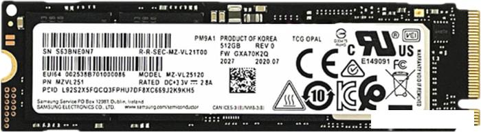 SSD Samsung PM9A1 1TB MZVL21T0HCLR-00B00 - фото