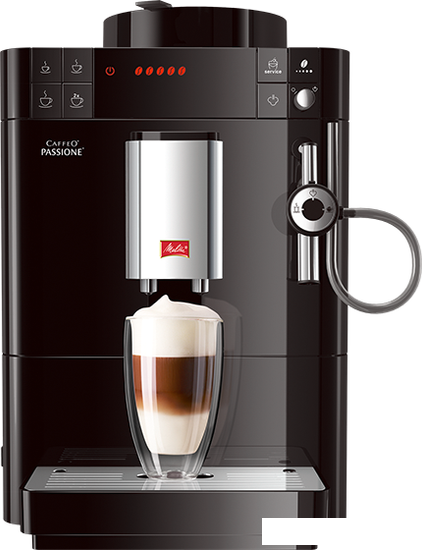 Кофемашина Melitta Caffeo F 530-102 Passione (черный) - фото