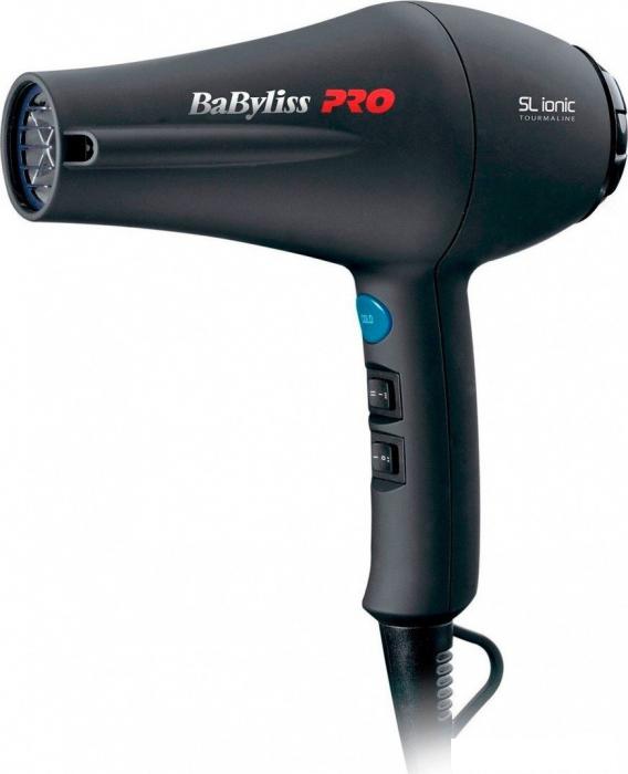 Фен BaByliss PRO SL Ionic 5586-E (черный) - фото