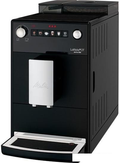 Эспрессо кофемашина Melitta Latticia OT frosted black F30/0-100 - фото