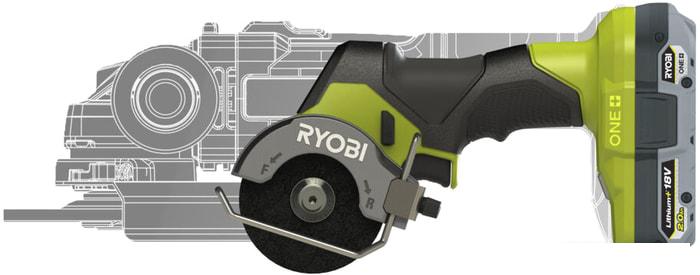 Дисковая (циркулярная) пила Ryobi RCT18C-0 5133004953 (без АКБ) - фото