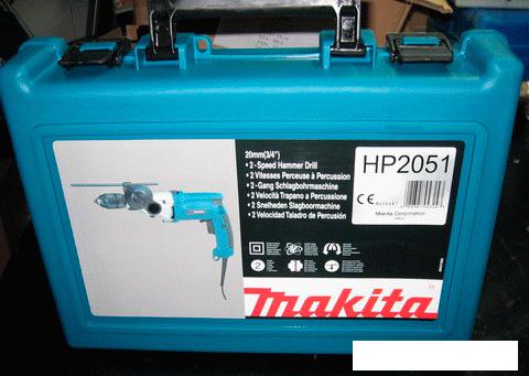 Ударная дрель Makita HP 2051 - фото