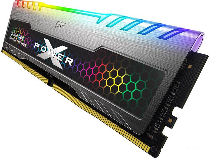 Оперативная память Silicon-Power XPower Turbine RGB 2x8GB DDR4 PC4-28800 SP016GXLZU360BDB - фото