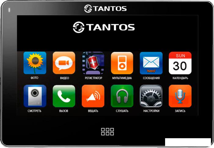 Видеодомофон Tantos Neo Slim (черный) - фото
