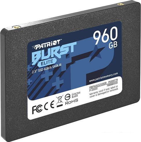 SSD Patriot Burst Elite 1.92TB PBE192TS25SSDR - фото