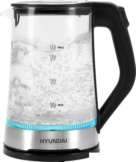 Электрический чайник Hyundai HYK-G3401 - фото