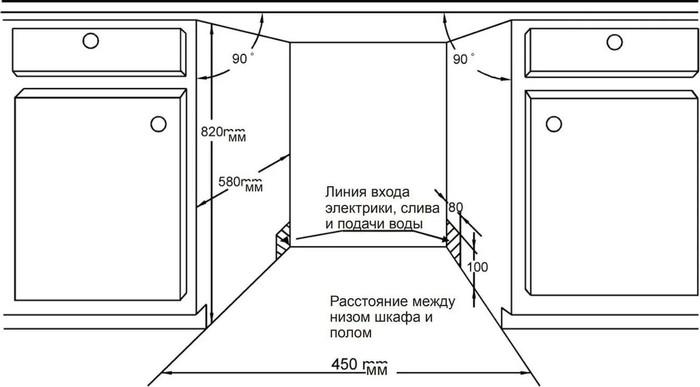 Встраиваемая посудомоечная машина Leran BDW 45-108 - фото