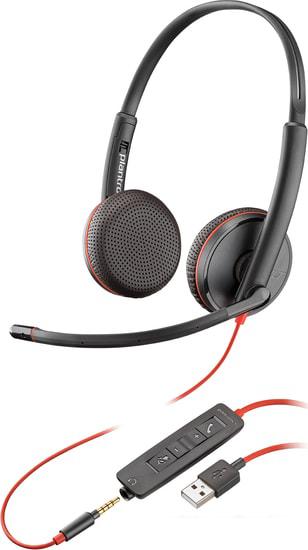 Наушники Plantronics Blackwire C3225 USB-A - фото