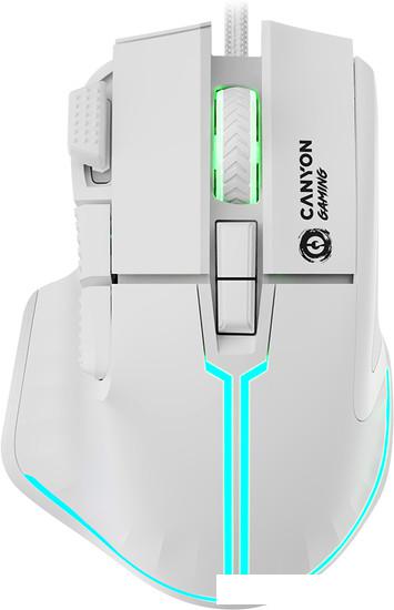 Игровая мышь Canyon Fortnax GM-636 (белый) - фото