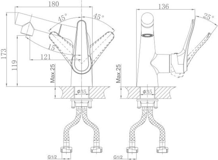 Смеситель A-Five A5-0226 - фото