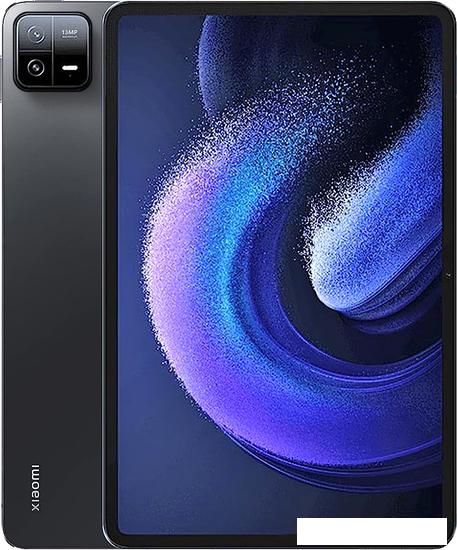 Планшет Xiaomi Pad 6 6GB/128GB (темно-серый, международная версия) - фото