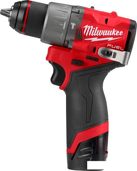 Ударная дрель-шуруповерт Milwaukee M12 FUEL M12FPD2-202X 4933479868 (с 2-мя АКБ 2 Ач, кейс) - фото