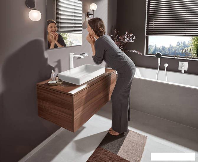 Душевая лейка Hansgrohe Pulsify Select 105 3jet Activation 24100700 (белый матовый) - фото