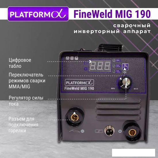 Сварочный инвертор Platforma FineWeld MIG 190 - фото