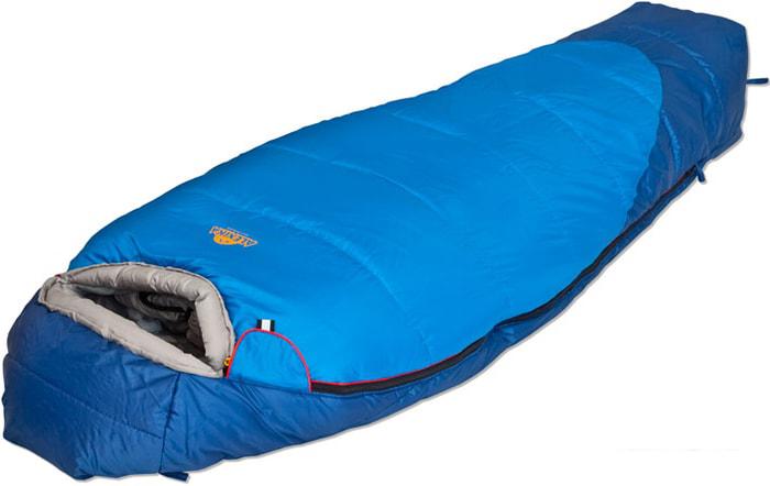 Спальный мешок AlexikA Mountain Scout (левая молния, синий) - фото