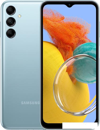 Смартфон Samsung Galaxy M14 SM-M146B/DSN 4GB/64GB (голубой) - фото